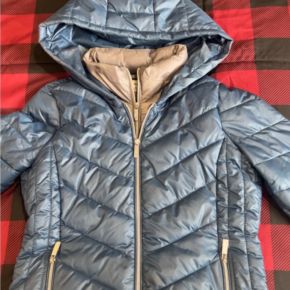 Women’s  Blue Puffer Jacket XS